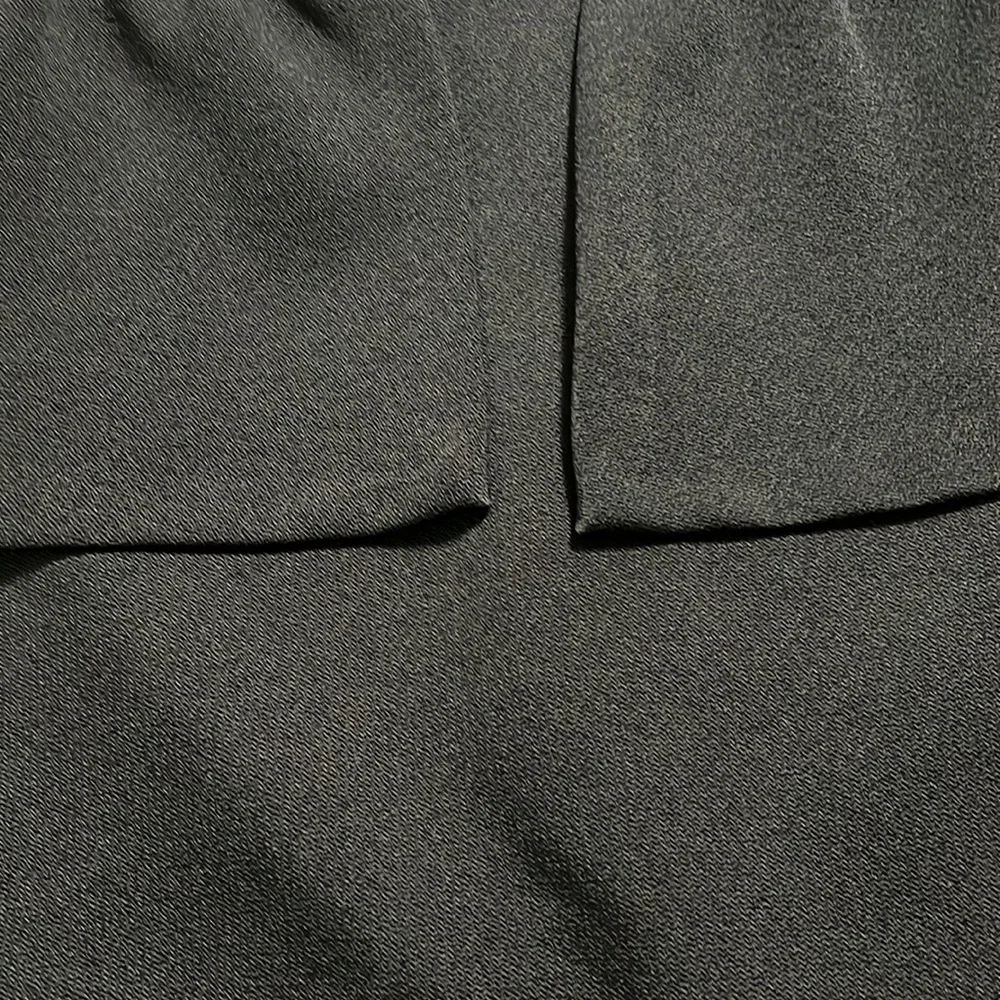 Zara Black  Slimming Mini Skirt with Pearl Beads Detail Sz S